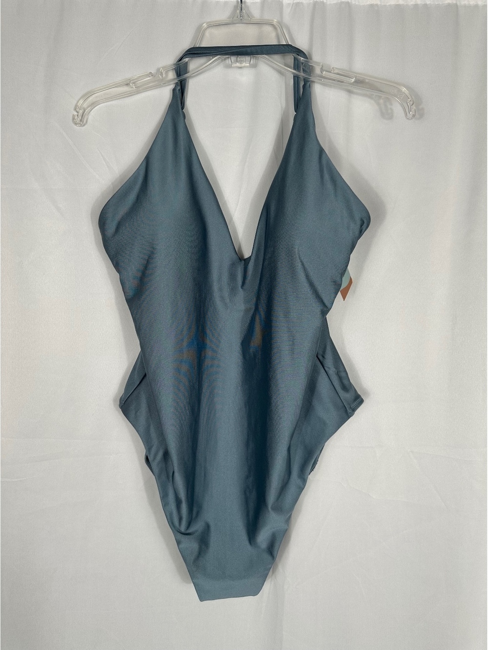 Shade & Shore Women's High Leg Cheeky One Piece Swimsuit XL (16)